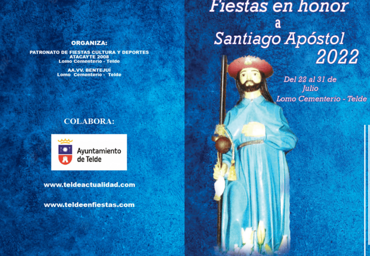 Programa de actos de las fiestas de Lomo Cementerio / TA